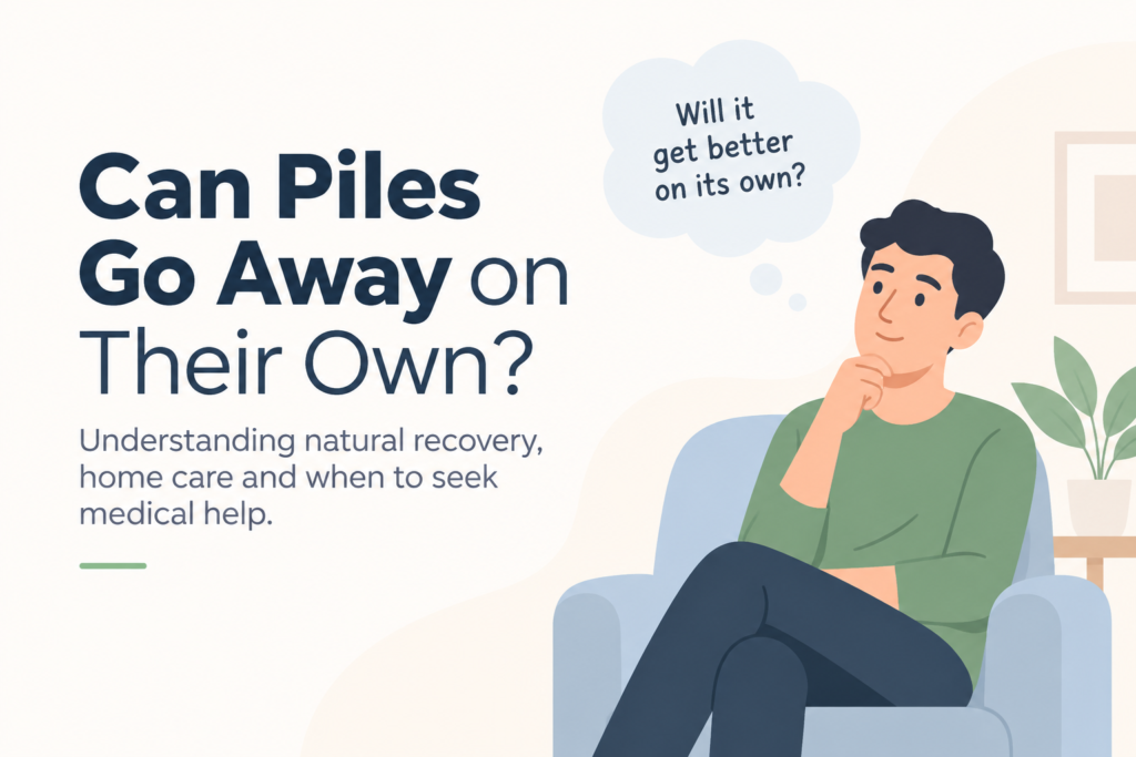 Can Piles Go Away on Their Own? IMAGE ILLUSTRATION 